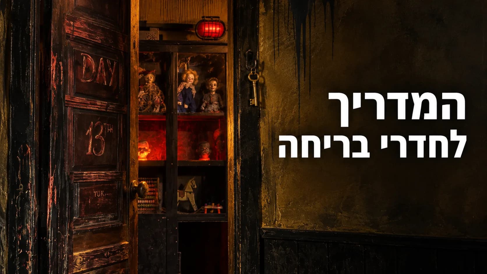 המדריך לחדרי בריחה — דלת מסתורית וארון בובות